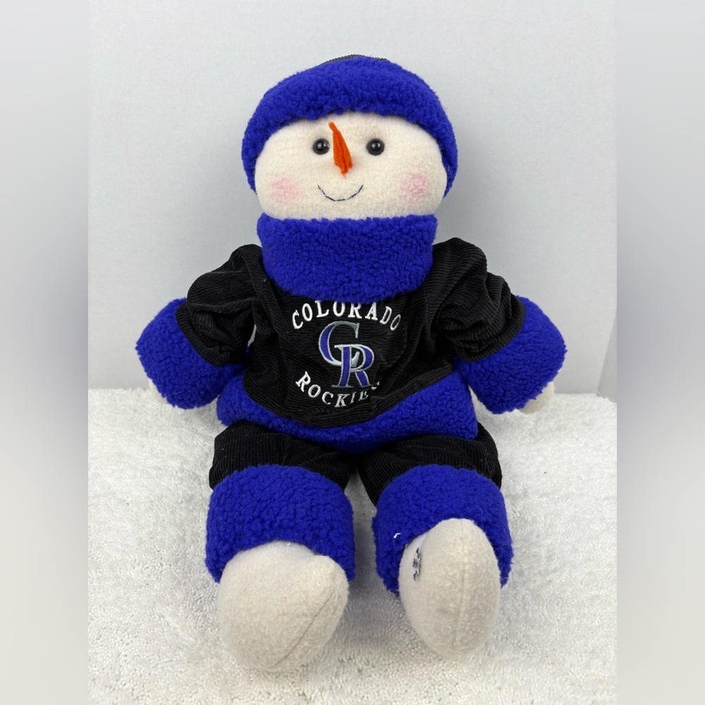 Colorado Rockies Snowman Plush by The Memory Company